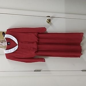 Peter Pan collar vintage dress